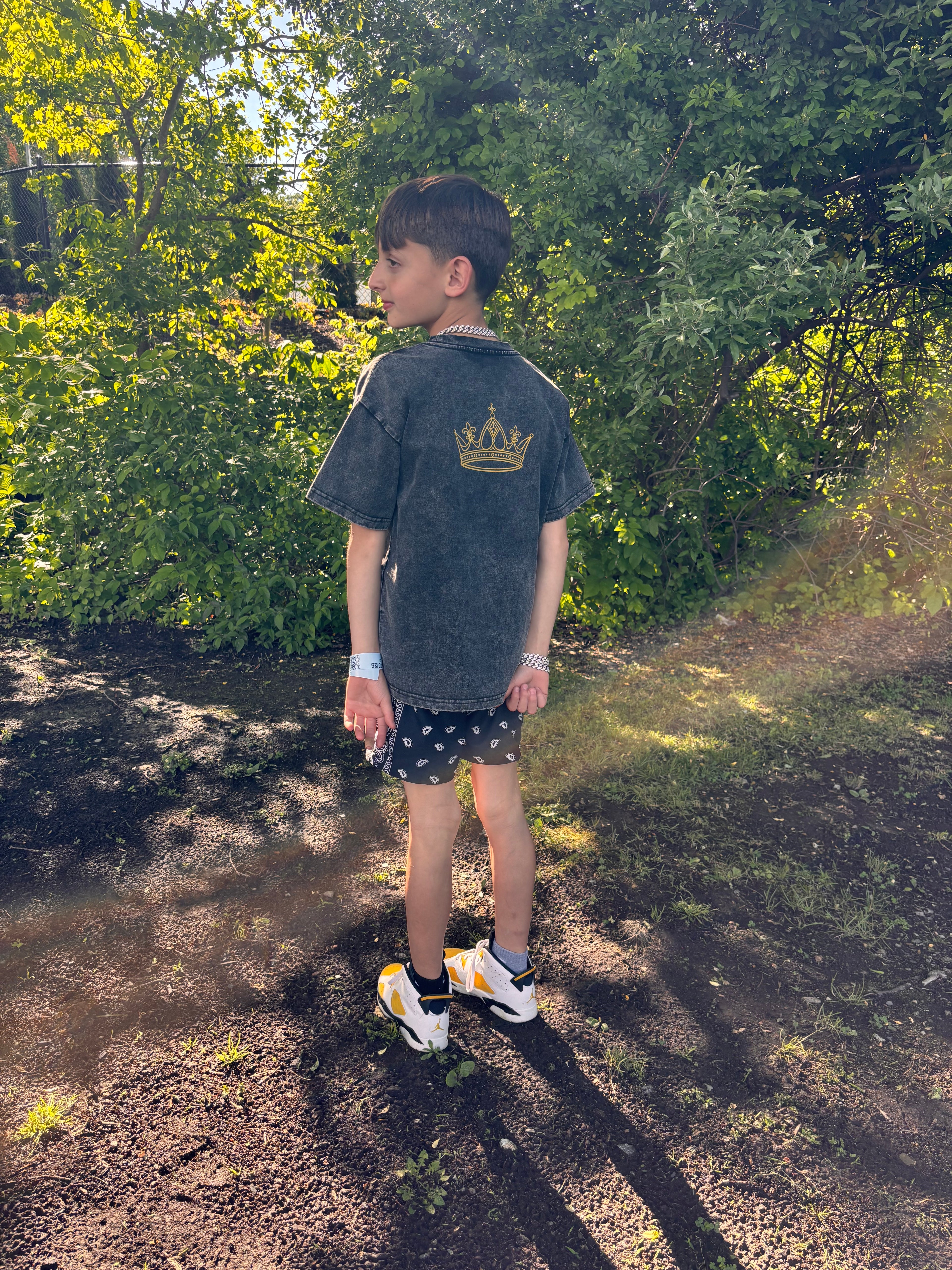 Snow Washed Kids' T-Shirt